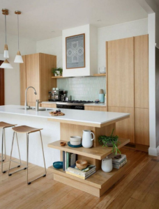 minimalist Kitchen Colorful